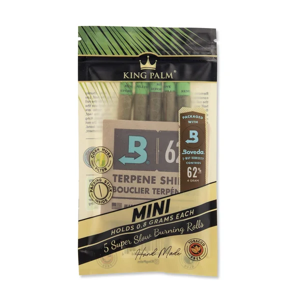 King Palm Natural Pre Roll Palm Leaf Tubes - Mixed Size Bundle 3 Packs of 5 - Image 3