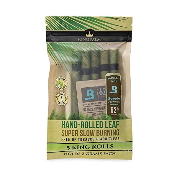 King Palm Natural Pre Roll Palm Leaf Tubes - Mixed Size Bundle 3 Packs of 5 - Image 4