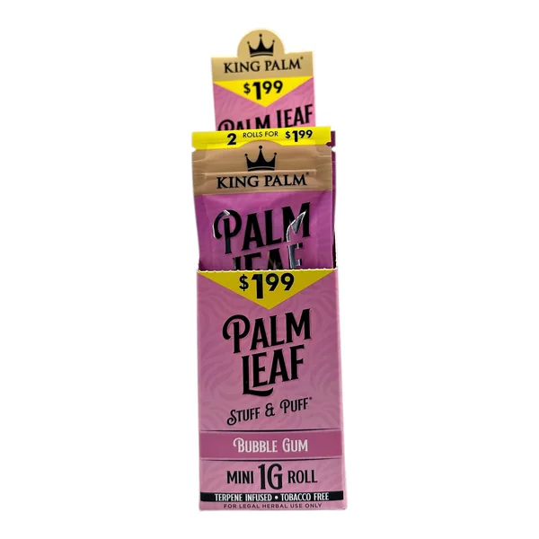King Palm Palm Leaf 2/$1.99 Stuff and Puff Rolls