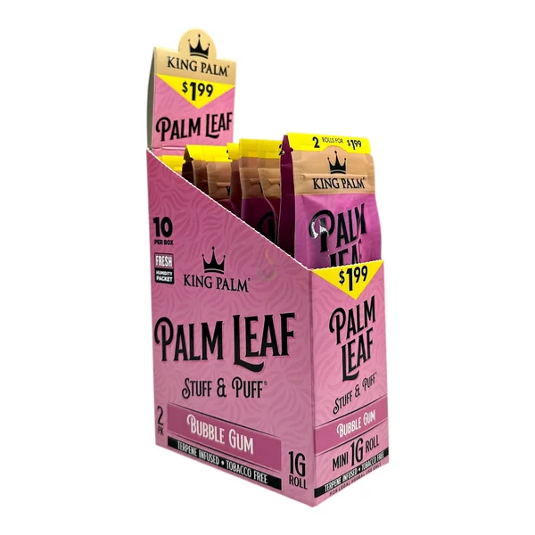 King Palm Palm Leaf 2/$1.99 Stuff and Puff Rolls - Image 2