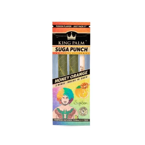 King Palm Real Leaf Mini Rolls (2 Pack)