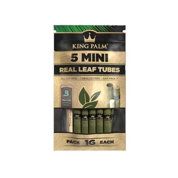 King Palm Real Leaf Mini Rolls (5 Pack)