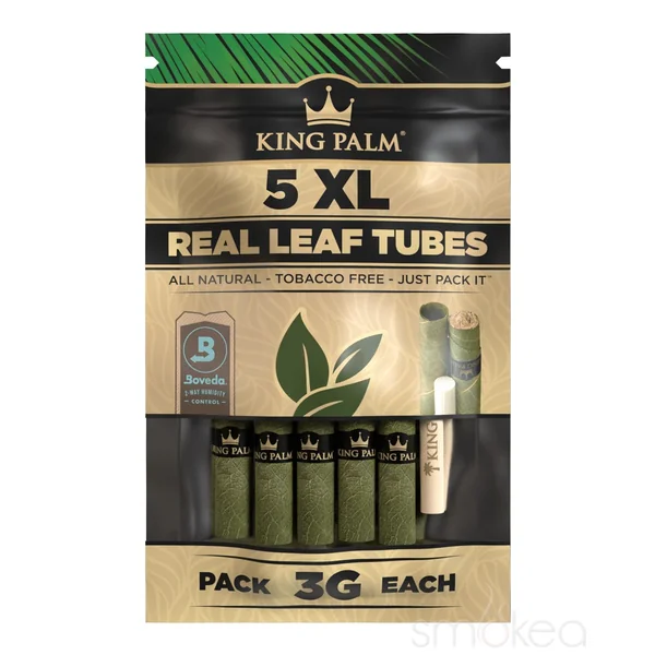 King Palm XL Natural Pre-Rolled Cones (5-Pack)