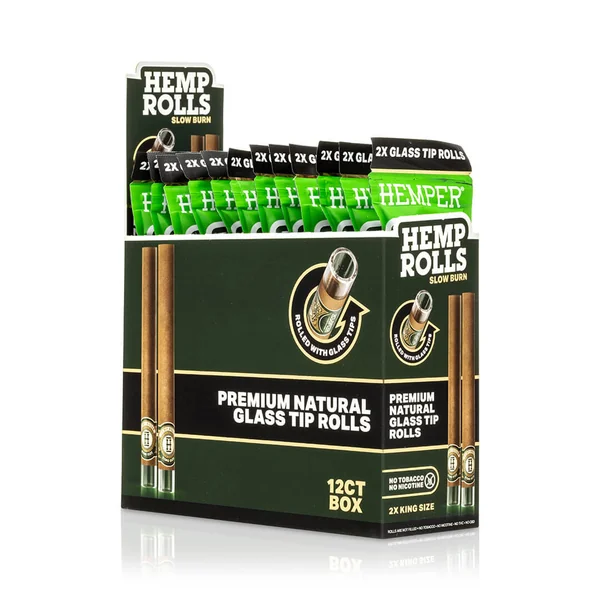 King Size Glass Tipped Hemp Rolls - Image 12
