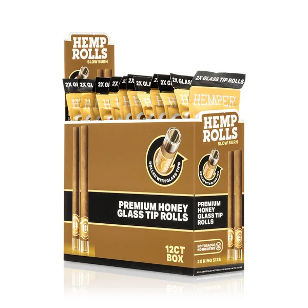 King Size Glass Tipped Hemp Rolls - Image 14