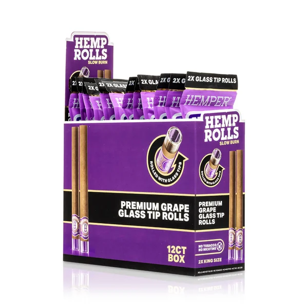 King Size Glass Tipped Hemp Rolls - Image 16