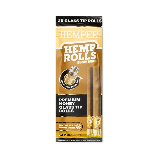 King Size Glass Tipped Hemp Rolls - Image 8