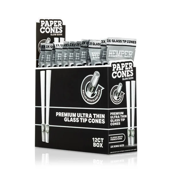 King Size Glass Tipped Paper Cones - Image 8