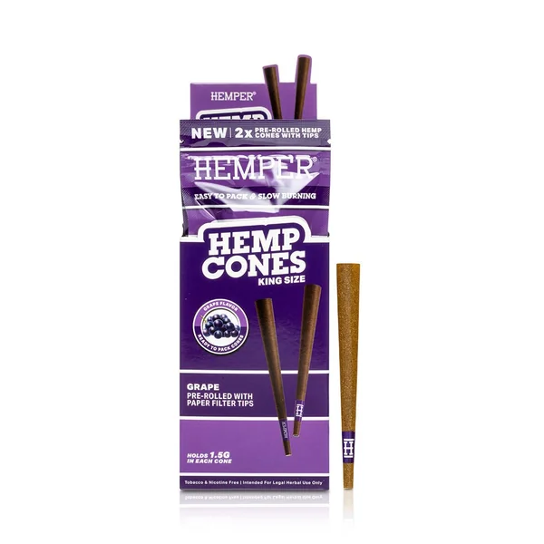 King Size Paper Tipped Hemp Cones - Image 12