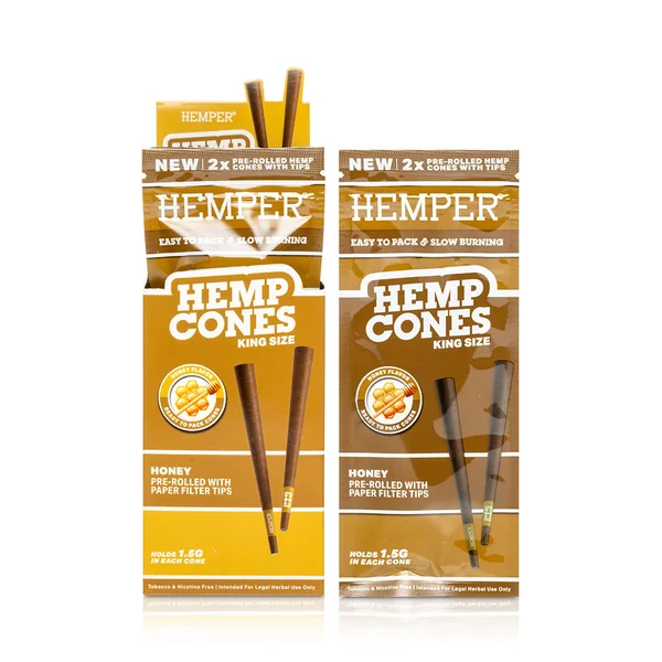 King Size Paper Tipped Hemp Cones - Image 14