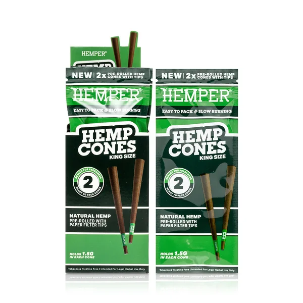 King Size Paper Tipped Hemp Cones - Image 8