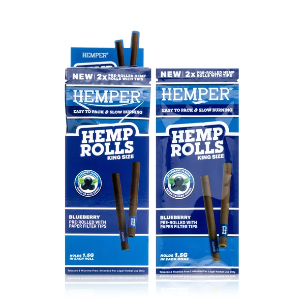 King Size Paper Tipped Hemp Rolls - Image 11