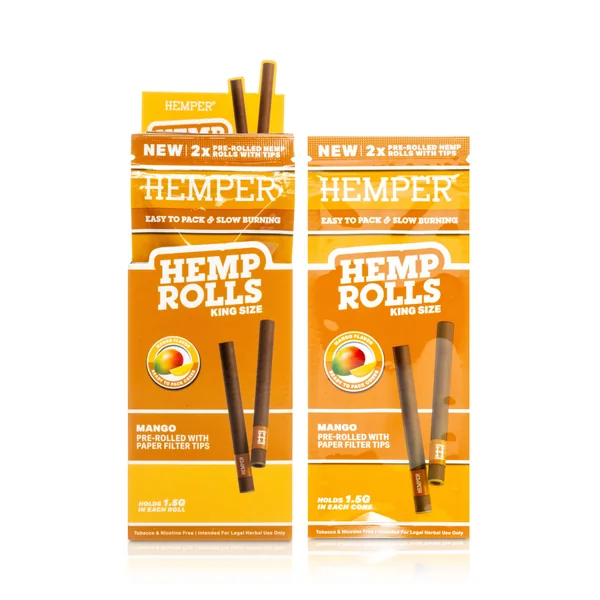 King Size Paper Tipped Hemp Rolls - Image 15