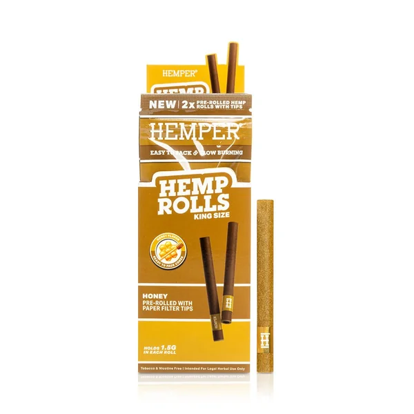King Size Paper Tipped Hemp Rolls - Image 6