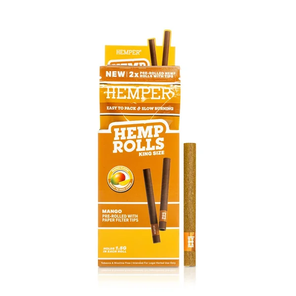 King Size Paper Tipped Hemp Rolls - Image 10