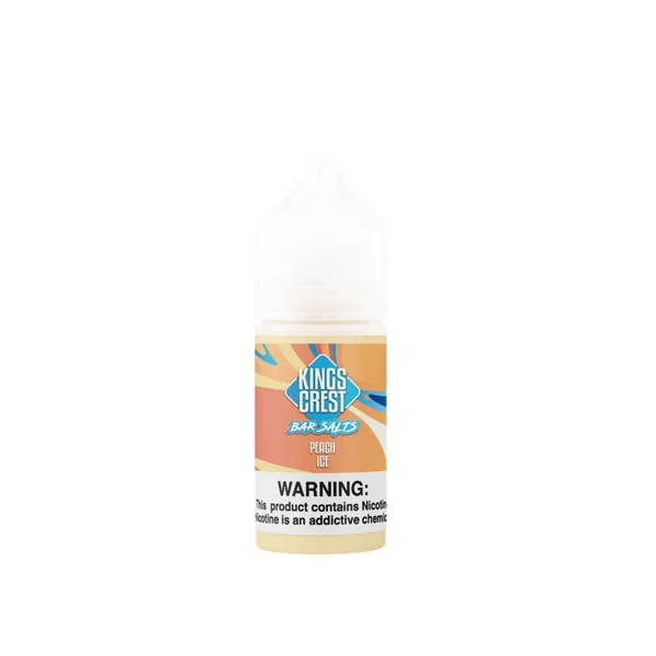 King's Crest Bar Salts Peach Ice 30ml E-Juice