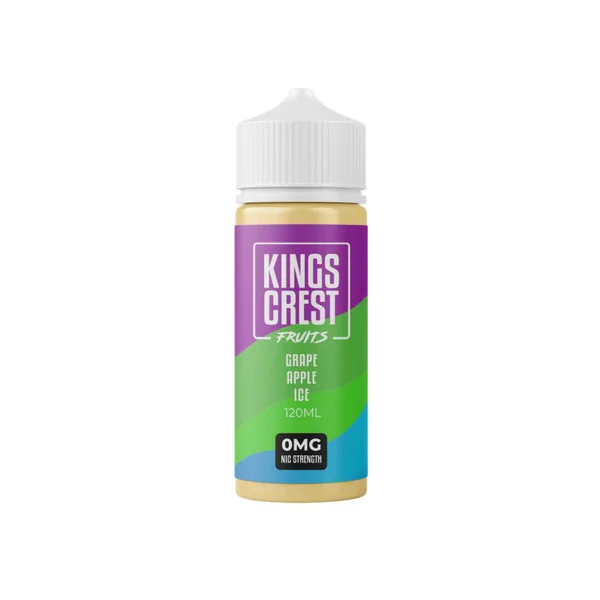 King's Crest Fruits Grape Apple Ice 120ml E-Juice
