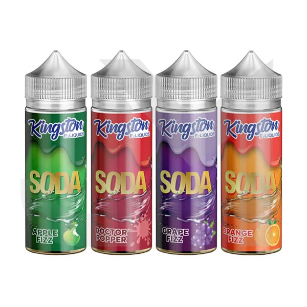 Kingston Soda 120ml Shortfill 0mg (70VG/30PG)