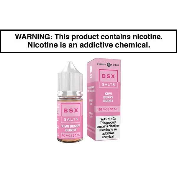 KIWI BERRY BURST BY GLAS BASIX NIC SALTS 30ML