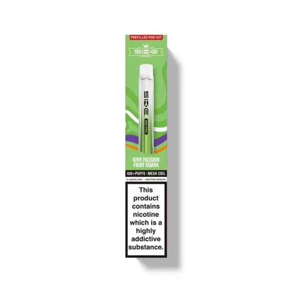 Kiwi Passionfruit Guava Ske Crystal Pro 600 Prefilled Pod Kit