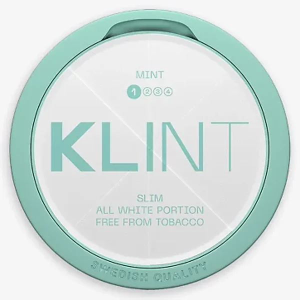 Klint Nicotine Pouches Mint 4MG - 5 Pack