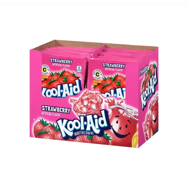 KOOL-AID POWDER STRAWBERRY48CT