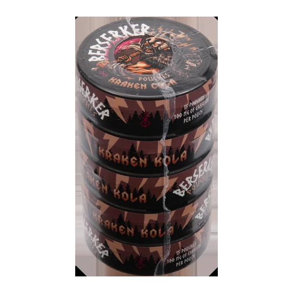 Kraken Kola BERSERKER Caffeine Pouches - Image 2