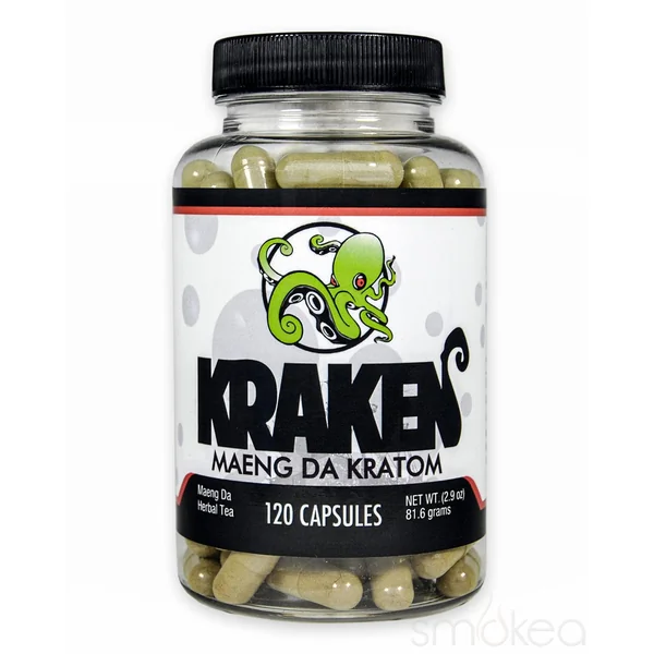Kraken Kratom Red Maeng Da Kratom Capsules - Image 2