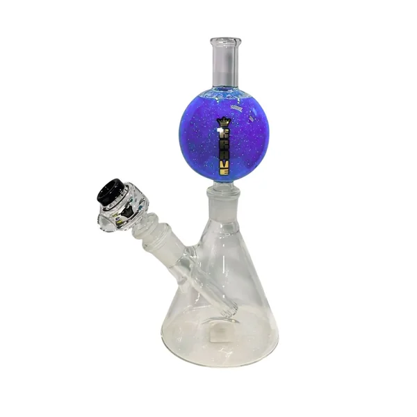 KRAVE 12" Glass Beaker Orb Dab Rig