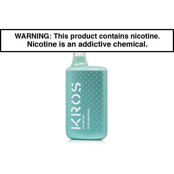 KROS UNLIMITED DISPOSABLE VAPE - 6000 PUFFS