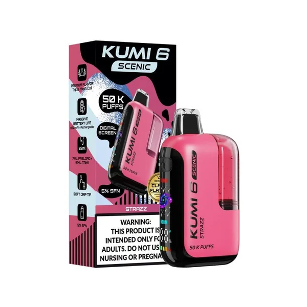 Kumi 6 Scenic SFN 5% Disposable Strazz