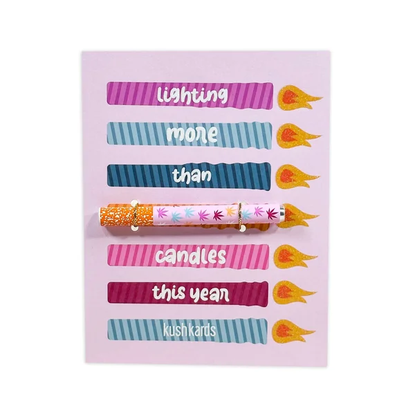 KushKards Birthday Candles Greeting Card - Image 2