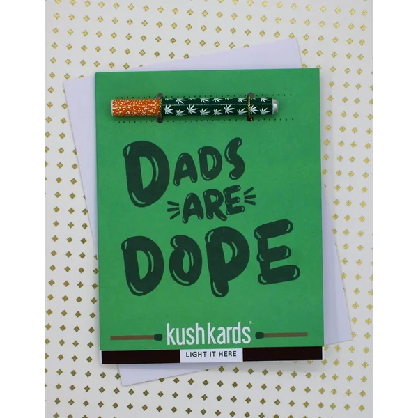 KushKards Dope Dad Greeting Card
