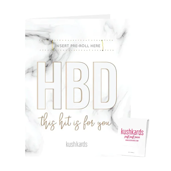 KushKards HBD Birthday Greeting Card - Image 2