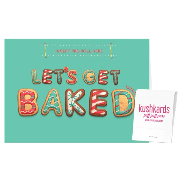 KushKards Let's Get Baked Greeting Card - Image 2
