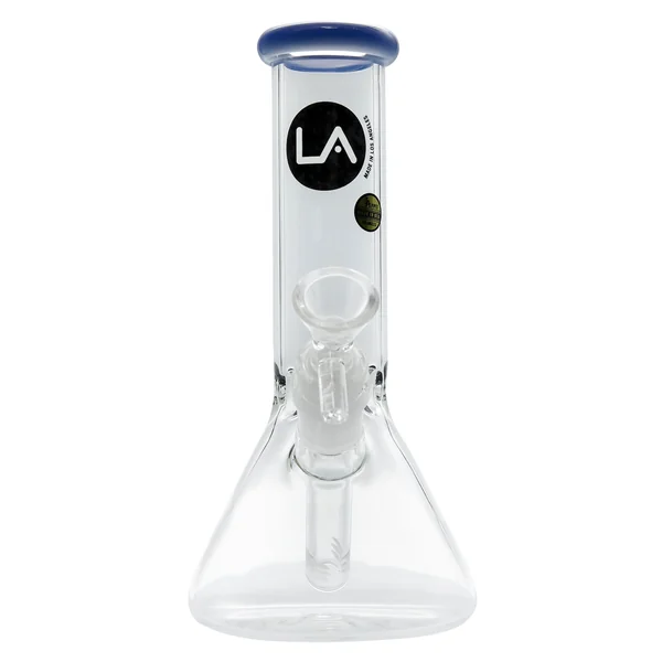 LA Pipes Color Accented Mini Beaker Bong - Image 2
