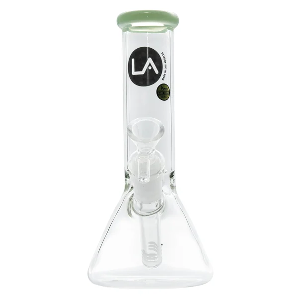 LA Pipes Color Accented Mini Beaker Bong - Image 11