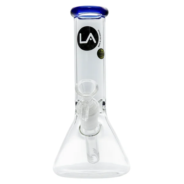 LA Pipes Color Accented Mini Beaker Bong - Image 15