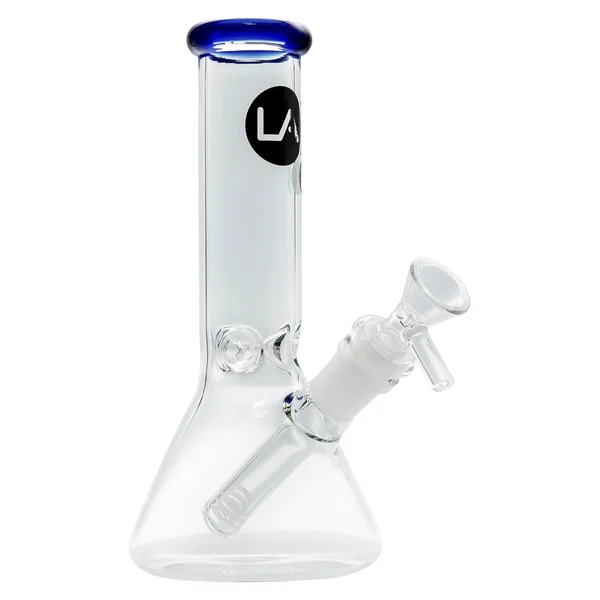 LA Pipes Color Accented Mini Beaker Bong - Image 16