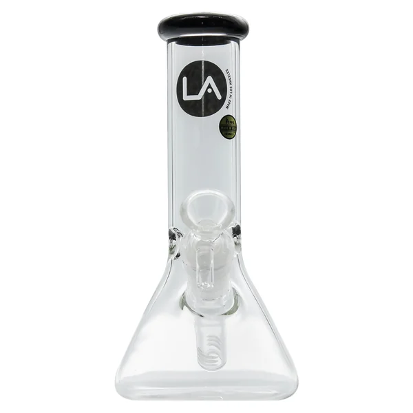 LA Pipes Color Accented Mini Beaker Bong - Image 18