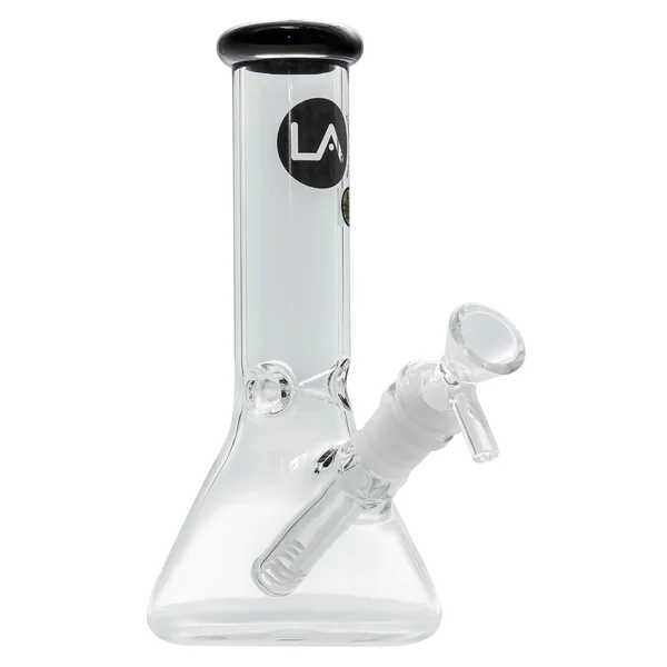 LA Pipes Color Accented Mini Beaker Bong - Image 19