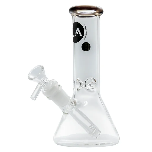 LA Pipes Color Accented Mini Beaker Bong - Image 20