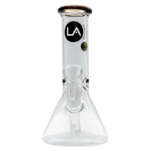 LA Pipes Color Accented Mini Beaker Bong - Image 21