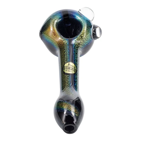 LA Pipes Galactic Storm Full Dichro Spoon Pipe - Image 5