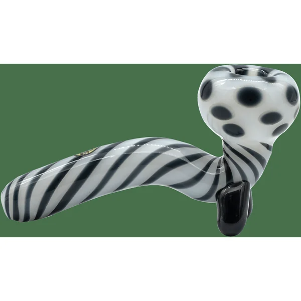 LA Pipes Ivory Locks Sitting Sherlock Pipe