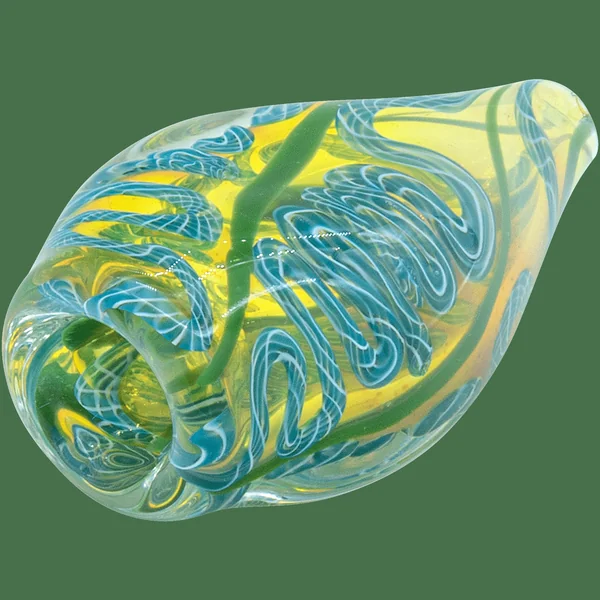 LA Pipes "Skipping Stone" Inside-Out Chillum - Image 2