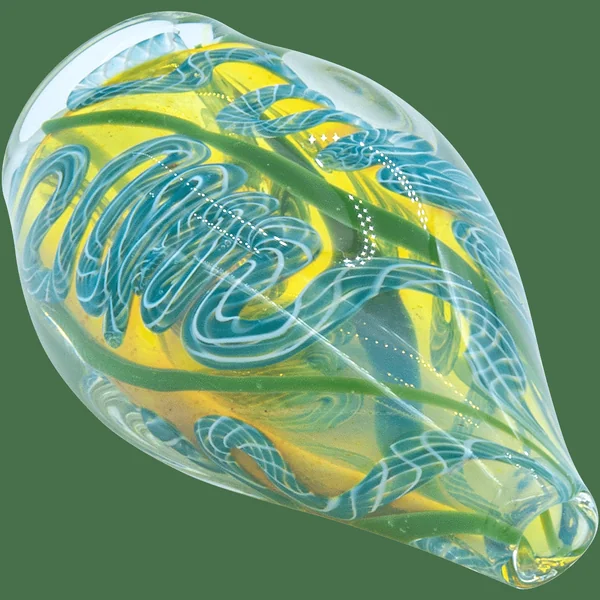 LA Pipes "Skipping Stone" Inside-Out Chillum - Image 3