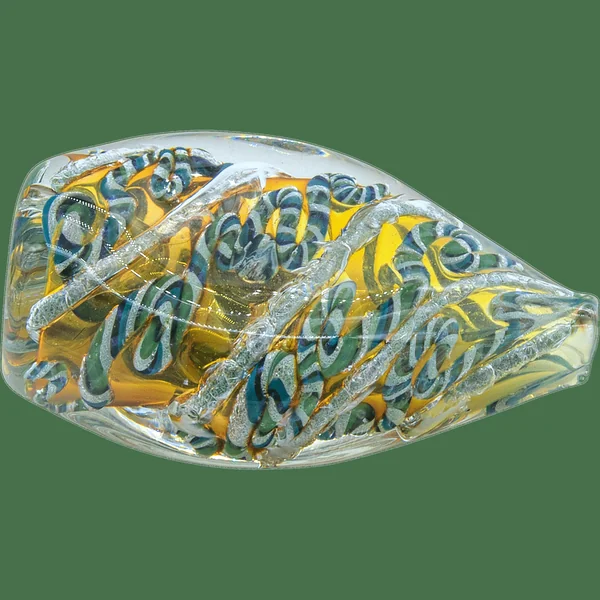 LA Pipes "Skipping Stone" Inside-Out Chillum - Image 5