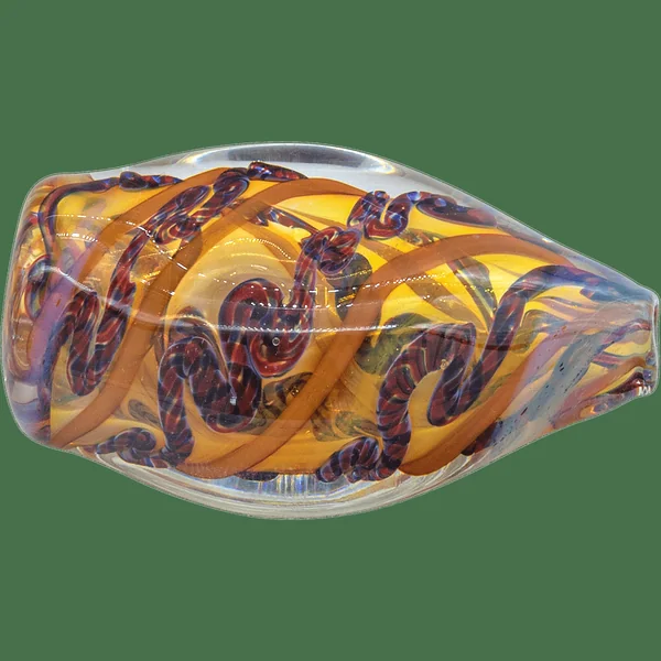 LA Pipes "Skipping Stone" Inside-Out Chillum - Image 8