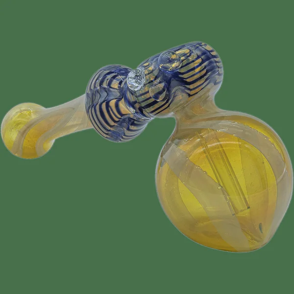 LA Pipes The "Raked Hammer" Fumed Hammer Bubbler Pipe - Image 2